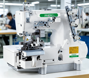 Máquina de Coser de Cama Plana de Accionamiento Directo ZOJTEC ZJ56208C/UT con Cortahilos Automático - Product Image 3
