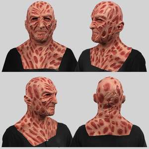 <span class=keywords><strong>Freddy</strong></span> Scary Mask Full Face Headgear con Demon Grimace para Halloween Navidad Graduación Fiestas <span class=keywords><strong>de</strong></span> Año Nuevo - Product Image 2