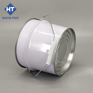 Vendita diretta in fabbrica <span class=keywords><strong>3</strong></span> <span class=keywords><strong>litri</strong></span> rotondi in metallo aperto, angolo con manico in filo manicotto - Product Image 1