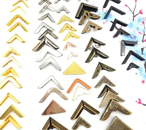 Bạc Kim Loại Album Chất Kết Dính Clip Nam Châm Cuốn Sách Góc Fastener - Product Image 1