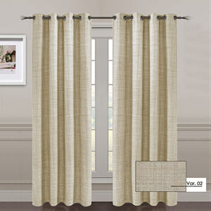 GLOOM LINE - Cortina de Poliéster 140X280 CM Beige - Product Image 1