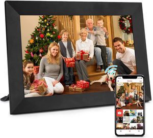 Marco de fotos LCD Delgado, WiFi, pantalla táctil en la nube, 10 pulgadas, electrónico, <span class=keywords><strong>Digital</strong></span>, android, álbum de fotos, <span class=keywords><strong>Descargar</strong></span> vídeo - Product Image 1