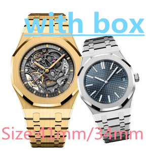 Reloj automático de lujo con caja de acero inoxidable dorado para hombre, cronógrafo de 41mm, logotipo personalizado, reloj mecánico resistente al agua - Product Image 2