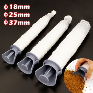 Hirisi PA208 Method Feeder, matériel <span class=keywords><strong>de</strong></span> pêche, <span class=keywords><strong>tube</strong></span> en maille PVA, système <span class=keywords><strong>de</strong></span> charge large, matériel <span class=keywords><strong>de</strong></span> pêche à la carpe, 18 25 37 mm - Product Image 2