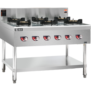 Cocina Comercial de <span class=keywords><strong>Encimera</strong></span> para Restaurante, Estufa de <span class=keywords><strong>Gas</strong></span> de 6 Quemadores, Equipo de Cocina de 4 Quemadores, Estufas de <span class=keywords><strong>Gas</strong></span> con Soporte, Hornos de <span class=keywords><strong>Gas</strong></span> - Product Image 3