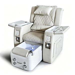 Fauteuil de massage électrique pour cils et ongles, lit de luxe pour salon de beauté, réglage du dossier, chaise de manucure et pédicure - Product Image 2