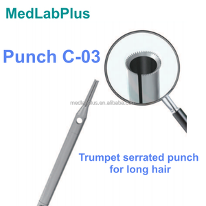 Machine de greffe capillaire FUE hybride Tornado Trumpet à lame dentelée pour cheveux longs et cheveux courts rasés - Product Image 6