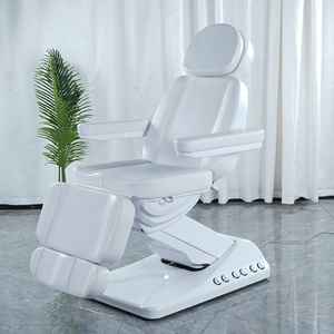 Cama Cosmética Eléctrica de Lujo, Uso Especial para Salón de Belleza, Camilla de Masaje Plegable de 3 Secciones, Camas de Belleza - Product Image 3