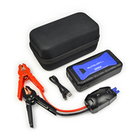 Démarreur de batterie portable au lithium 3000A avec lumière LED, chargeur Power Bank 25800mAh, booster de batterie pour voiture, moto, bateau 12V-16V