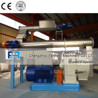 Machine de production de granulés d'aliments pour bétail, volailles et chèvres, automatique, 380V, de pointe