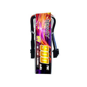 TERANTY 3S 11.4V 900mAh 70C/140C Lipo pil uzaktan kumandalı Drone modeli gemi modeli araba modeli FPV hafif HV lityum pil - Product Image 4