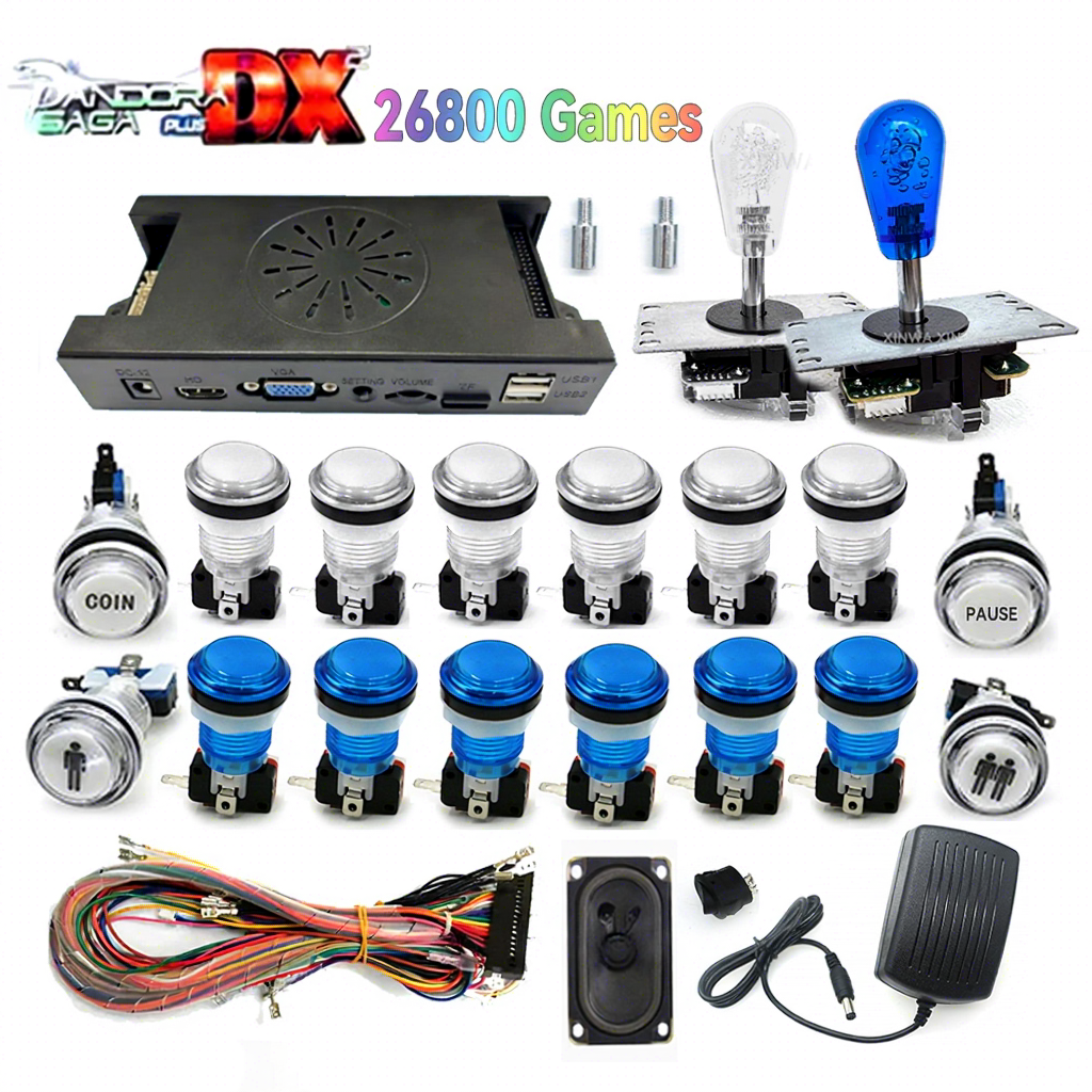 Black- LED button kit