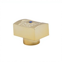 Bouchon de flacon de parfum en plastique ABS couleur personnalisée FEA 15, fermeture push-pull pour flacons de parfum de voyage, service OEM