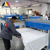 Imprimante à plat pour sublimation de skateboard grand format 100x120 double face, nouvelle presse à chaud pneumatique