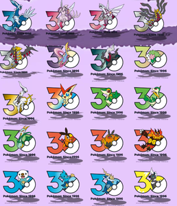 YQ 30ème Anniversaire Logo Pokémon Aimant de Réfrigérateur Collection d'Accessoires Aimant de Réfrigérateur en Acrylique Pack Booster Vente en Gros à Bas Prix - Product Image 5