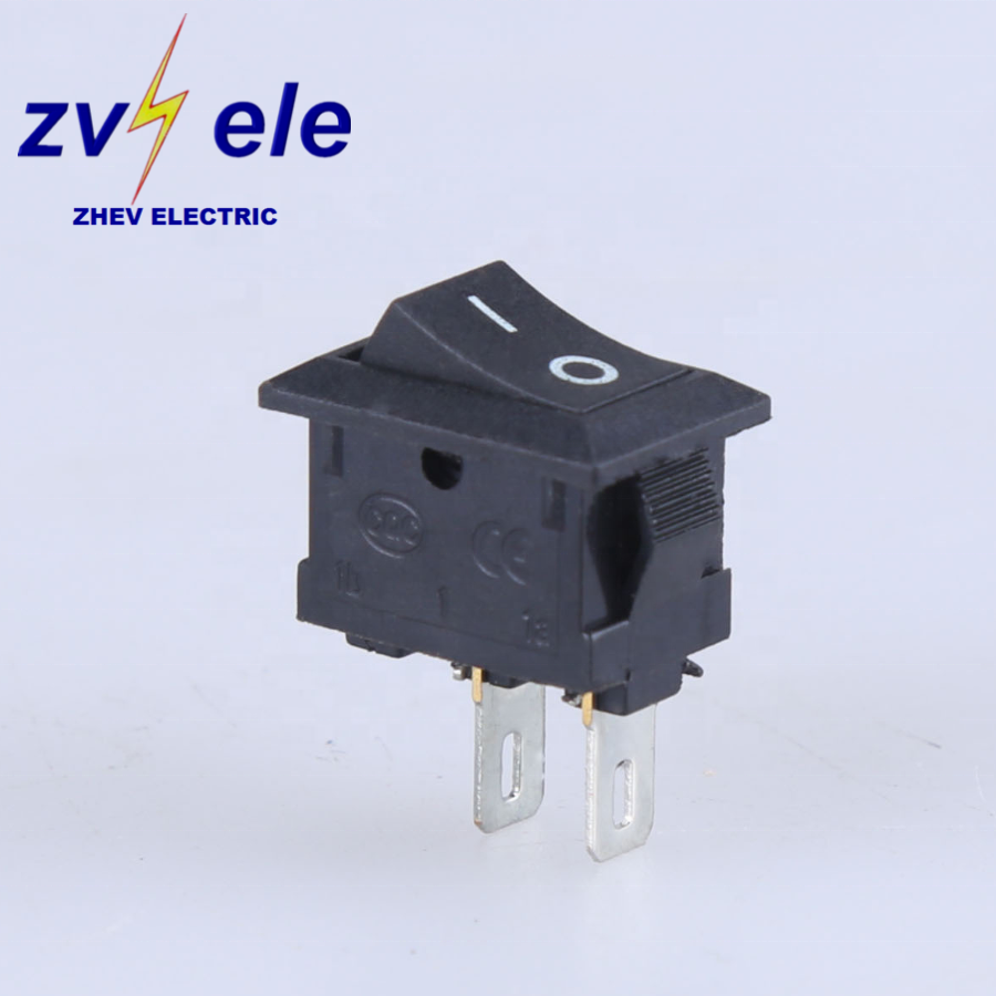 Kcd11 Rocker Switch KCD11-101 Boat Rocker Switch - 12V, 3A, Full Black Housing