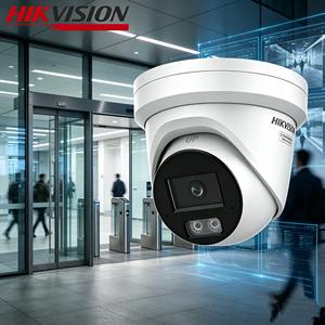 Caméra de surveillance CCTV Hikvision DS-2CD3347G3-LISUY 130dB WDR <span class=keywords><strong>AcuSense</strong></span> avec détection humaine et de véhicules par apprentissage profond et double microphone - Product Image 3