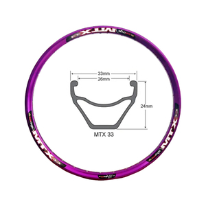 <span class=keywords><strong>Jante</strong></span> de vélo SUNRingle MTX33 39 soudée - <span class=keywords><strong>Jante</strong></span> de montagne en alliage d'aluminium 32/36 trous, compatible avec les jantes de <span class=keywords><strong>26</strong></span> à 29 pouces pour AM/FR/DH multi-terrain - Product Image 5