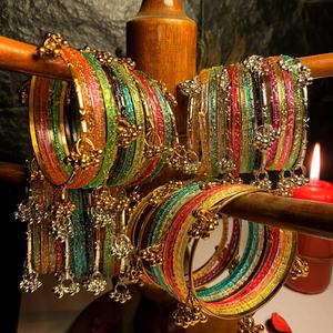 Brazalete Zoryn de Acero Inoxidable con Cristales de Estrás en Forma de Flor de Cachemira, Estilo Étnico Retro Boho para Mujer, Venta al Por Mayor - Product Image 3