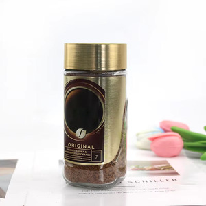 Venta al por Mayor <span class=keywords><strong>de</strong></span> Frascos <span class=keywords><strong>de</strong></span> Vidrio Herméticos para Almacenamiento <span class=keywords><strong>de</strong></span> Café Instantáneo, Tipo Clásico <span class=keywords><strong>de</strong></span> 100g, <span class=keywords><strong>con</strong></span> <span class=keywords><strong>Tapa</strong></span> <span class=keywords><strong>de</strong></span> Plástico, Envase para Café - Product Image 4