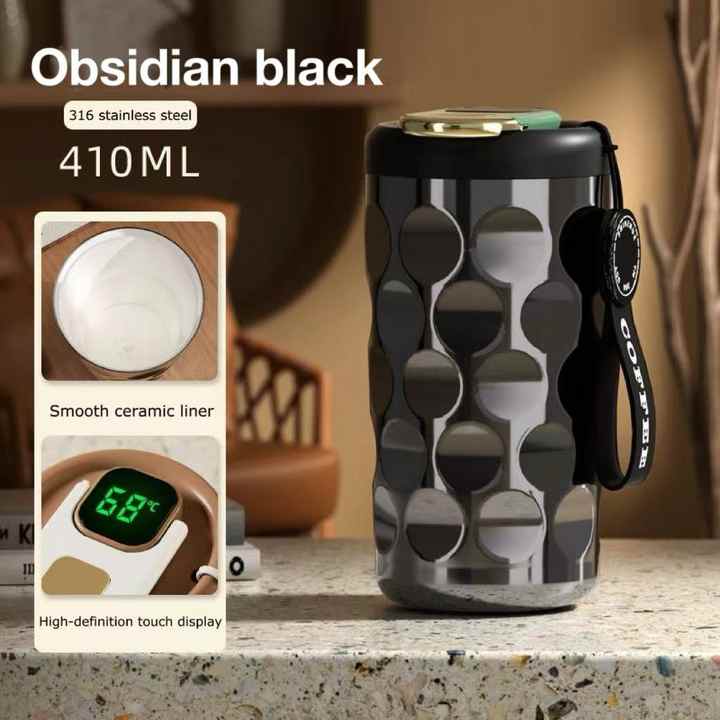 Hot selling portable 410ml insulatled thermos water bottle stainless