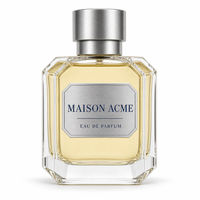 Étiquettes personnalisées pour flacons de parfum en aluminium octogonaux, directement de l'usine, adhésif puissant, impression sérigraphique, étiquettes d'emballage