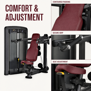 Machine de musculation commerciale à pression d'épaule avec pile de poids à broches pour la musculation, équipement de fitness pour fabricants de salles de sport professionnelles - Product Image 3