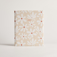 Agenda personnalisé exquis A5 journal de voyage journal de voyage planificateur promotionnel quotidien hebdomadaire mensuel en spirale