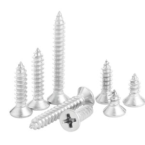 Sujetadores de fábrica Acero inoxidable 304316 Tornillos de madera autorroscantes Venta al por mayor 304 Tornillo de cabeza plana Phillips de acero inoxidable - Product Image 3