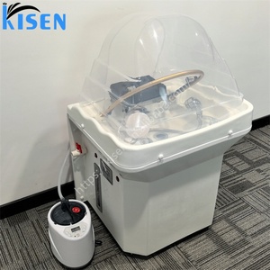 Bac à shampooing Kisen pour salon de coiffure, équipement complet, fonctions variées, déplacement pratique, utilisation polyvalente - Product Image 2