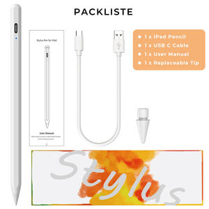 Stylet capacitif actif en aluminium texturé avec design magnétique, rejet de la paume et pointe de 1,7 mm pour <span class=keywords><strong>iPad</strong></span> - Product Image 4