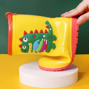 أطفال في كل من الأولاد والبنات ، بطانة ناعمة قابلة للإزالة ، مقاومة للارتداء ، مقاومة للانزلاق ، ملابس موسم الأمطار ، ملابس متينة - Product Image 4