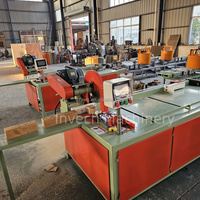Machine de découpe de palettes en bois à commande PLC automatique, scie circulaire horizontale, haute précision, 380V, fabrication de palettes en bois