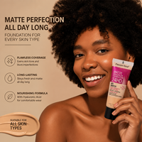 Fond de Teint Mat Correcteur Passion Rose 24HD Couvrance Totale Longue Durée Hydratant avec Acide Hyaluronique