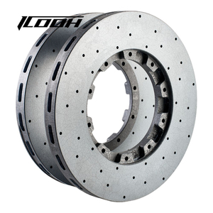 ICOOH CCB 365x26MM Rotor en carbone-céramique à fibres longues pour Mercedes M-CLASS W164 2006-2011 Haute Performance 1/2 pièce - Product Image 1
