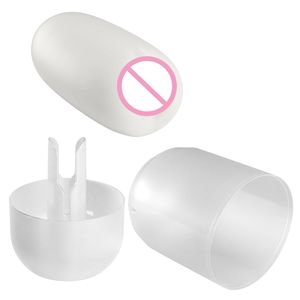 Superventas portátil mini pene masculino masturbación vagina <span class=keywords><strong>real</strong></span> huevos masturbador juguetes sexuales para hombre - Product Image 3