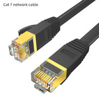 Kabel Patch Ethernet RJ45 konektor FTP kabel LAN jaringan UTP 0.5m 1m 1.5m 2m 2.5m 3m kabel jaringan Cat5 6 7