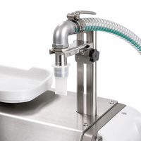 Machine de remplissage pneumatique de liquides visqueux LT-A3, distributeur de miel et de pâte de sésame pour canettes et bouteilles, semi-automatique, qualité alimentaire