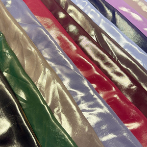 Tela de Chifón con Lámina Dorada, Prendas Transparentes con Protección Solar, Tela Decorativa <span class=keywords><strong>para</strong></span> Hanfu y Vestidos, 100% Poliéster - Product Image 1