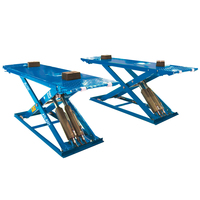 Autec 3500 kg, élévateur à ciseaux hydraulique monocylindre, modèle QJY-S2E, certifié CE, usage commercial |   Durée de vie supérieure à 10 ans, levage complet