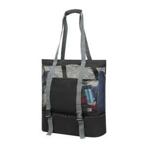 2025, новый завод, Профессиональный индивидуальный логотип, высокое качество, очень большая пляжная сумка, Сетчатая Сумка-холодильник для пляжных путешествий - Product Image 3