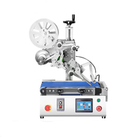 Machine d'impression d'étiquettes de bouteilles pour petite entreprise Imprimante à plat Imprimante automatique d'étiquettes Machine d'autocollants Machines d'étiquetage