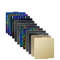 Plaque de construction pour imprimante 3D Bambu Lab P2S P1S P1P X1C X1E A1, feuille d'acier à ressort 257x257mm, plaque de lit flexible en bambou, plateforme 3D