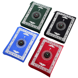 Tapis de prière anti-dérapant étanche portable voyage en gros pèlerinage islamique musulman poche <span class=keywords><strong>boussole</strong></span> avec feuille de fer - Product Image 5