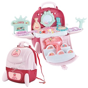 Set di Gioielli e Trucchi per Bambini, Gioco di Ruolo con Valigetta in Plastica, Gioco di Imitazione per Bambini - Product Image 1