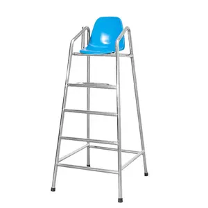 Hot sales high grade cheap stainless steel lifeguard chairs for swimming pool