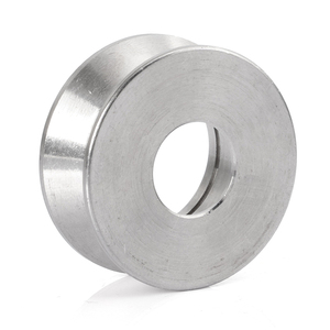 Ròng rọc dẫn hướng rãnh chữ V bằng thép không gỉ <span class=keywords><strong>CNC</strong></span>, ổ bi chính xác, được gia công bằng phương pháp cắt dây EDM & tiện bào cho chuyển động tuyến tính - Product Image 4