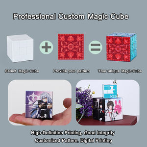 <span class=keywords><strong>Cubo</strong></span> Mágico Personalizado 3x3 Sakura Train, Juguete de Rompecabezas Estilo Anime - Product Image 2
