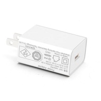 Chargeur mural USB simple pour téléphone portable HNT, norme japonaise 5V 2A, certifié PSE, 10W, OEM/ODM, développement interne