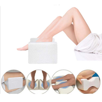 Lucktion — oreiller en mousse à mémoire de forme, coussin pour les genoux, avec bande élastique, soutien des jambes réglable, personnalisation, usine, environ 12 ans